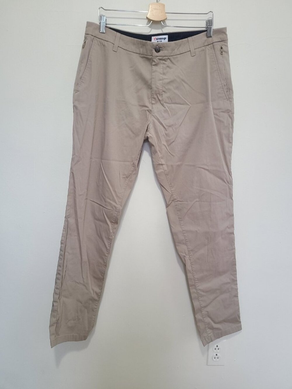 BirdDogs Men’s 38 X 34 Boom For Your Boomstick Khaki Chino Pants